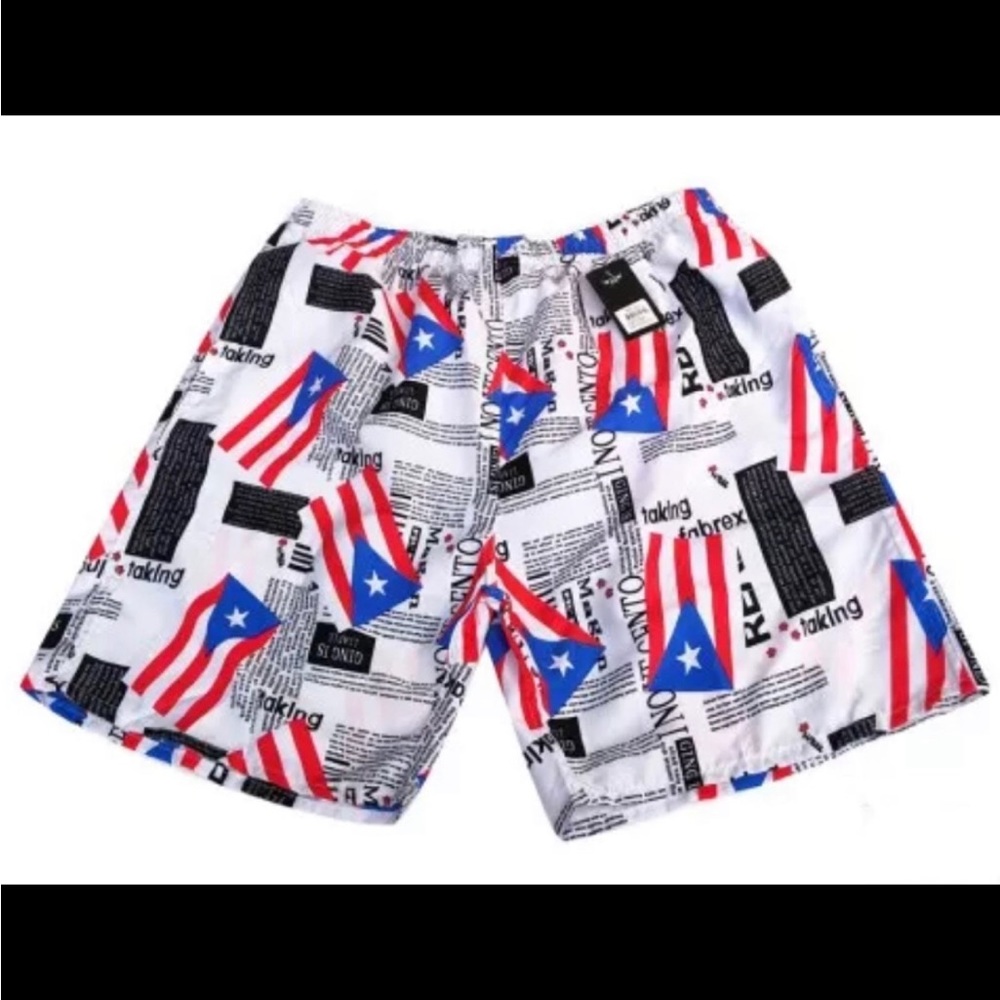 COPY - Puerto Rico flag Swimming shorts